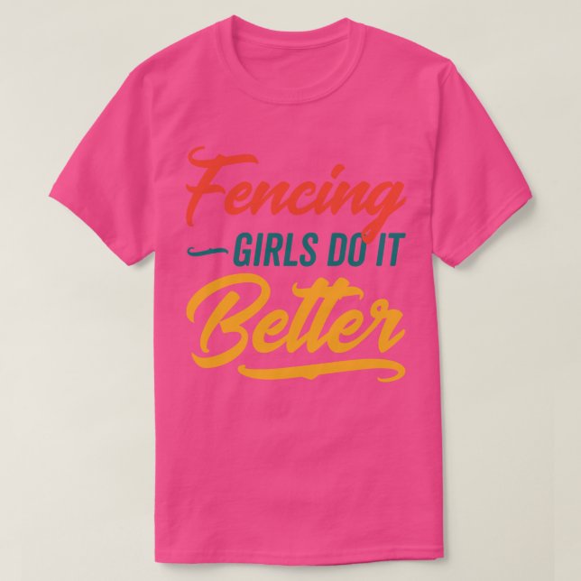 Att träffa flickor gör det bättre t shirt (Design framsida)