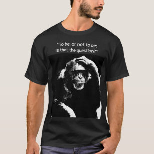 Att tro att Monkey Pop Art ska vara eller inte var T Shirt