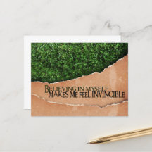 "Att tro på mig" Motiveringsbekräftelse