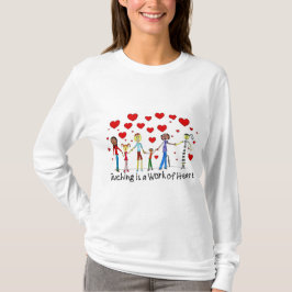Att undervisa är ett hjärtskärande arbete tee shirt