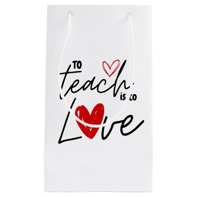 Att undervisa är i kärlek-lärarpresenten (Framsidan)