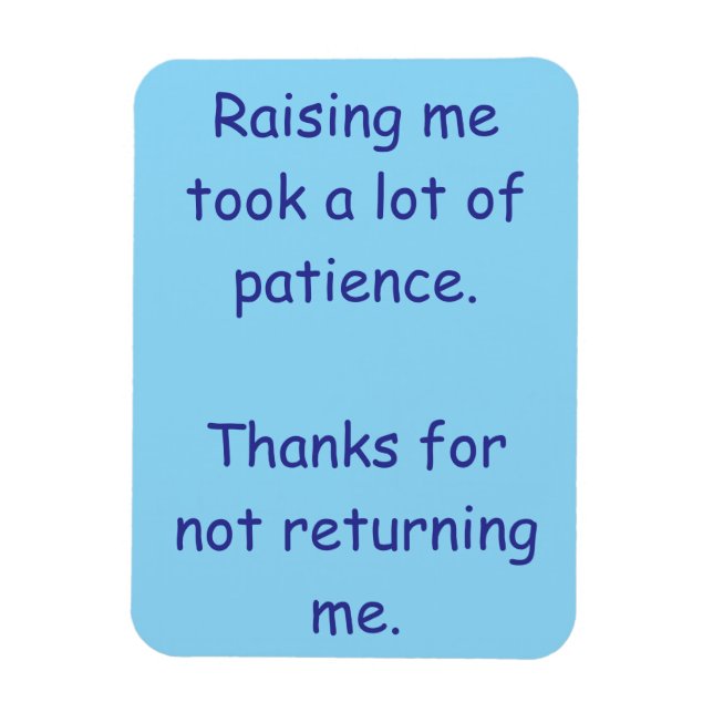 Att uppfostra mig magnet (Vertikal)