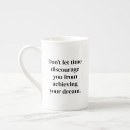 Att uppnå din drömspecialitet Mug Benporslin Mugg