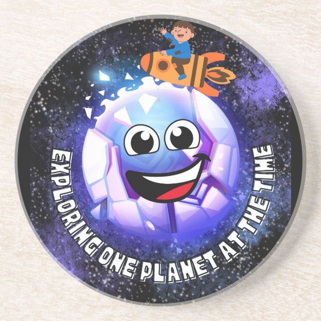 Att utforska en planet vid den tidpunkten. underlägg (Framsidan)