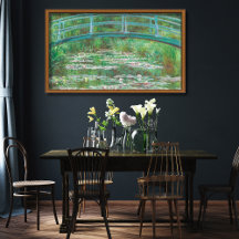 Att utforska Monets japanska fotbro (1899)