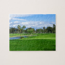 Att utmana Golf Course Puzzle Pussel