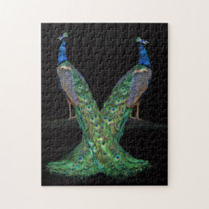 Att utmana två Peacock Puzzle Pussel