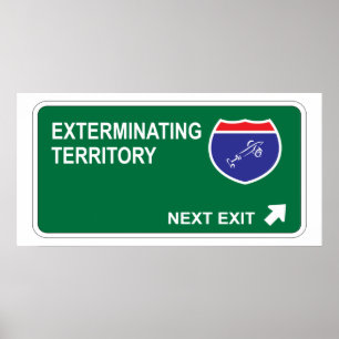 Att utrota därefter går ut poster