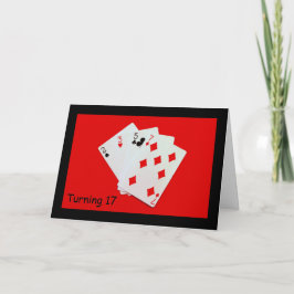 Att vända 17 är en stor affär! kort