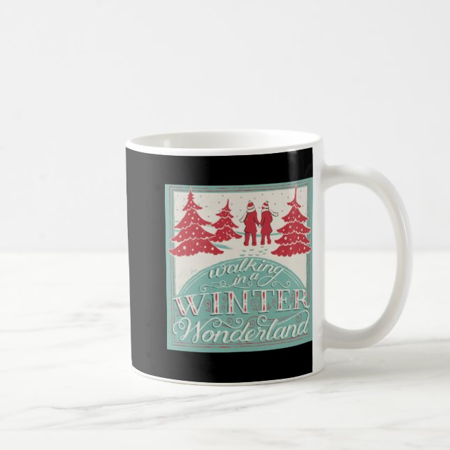 Att vandra i en vintersaga  kaffemugg (Höger)