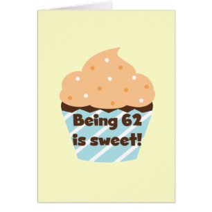 Att vara 62 är sött-tröjor och gåvor hälsningskort
