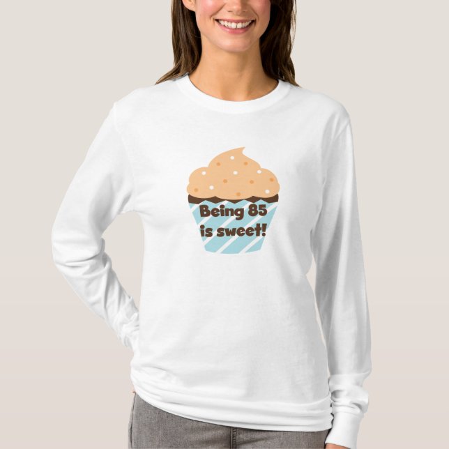 Att vara 85 är sötsaker, T-shirts och gåvor från f (Framsida)