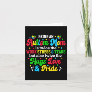 Att vara autism i Mamma, medvetandegörande Mamma f Kort