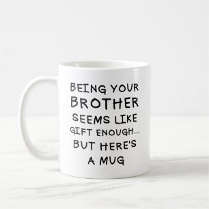 Att vara din broder-fantastiska jul Mugg 11oz Cera