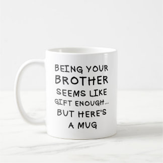 Att vara din broder-fantastiska jul Mugg 11oz Cera