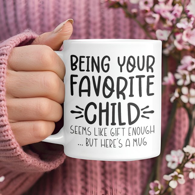 Att vara din favoritCoola för barn födelsedag ger  Kaffemugg (Skapare uppladdad)