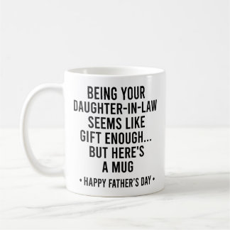 Att vara din svärdotter verkar vara en gåva kaffemugg