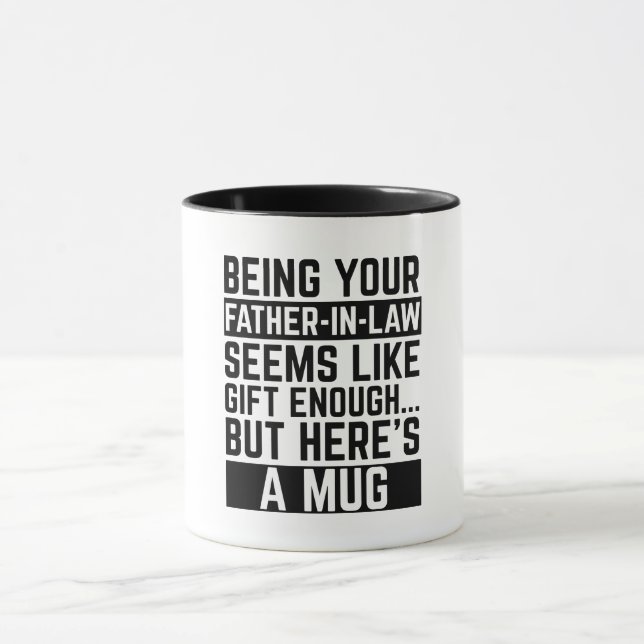 Att vara din svärfar verkar vara en tillräcklig gå mugg (Center)