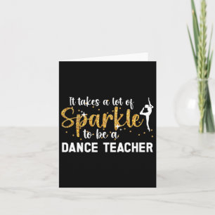 Att vara doansinstruktör Dance Instruktör för dans Kort