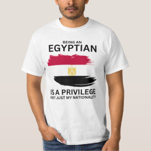 Att vara egyptisk är en privilegium t shirt