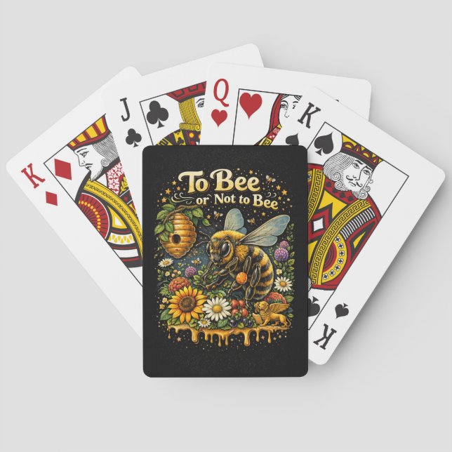 Att Vara eller Inte Vara Bie Casinokort (Baksidan)