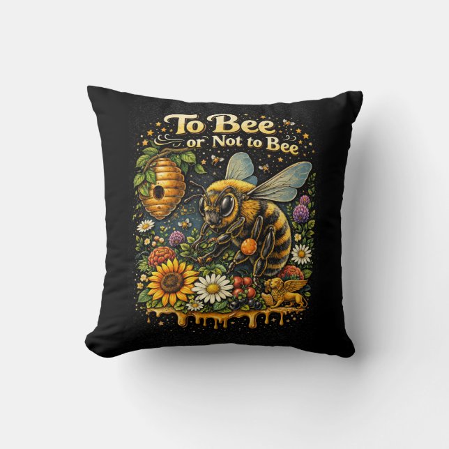 Att Vara eller Inte Vara en Bina Kudde (Framsida)