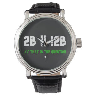 Att vara eller inte vara programmerare armbandsur