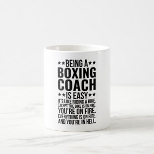 Att vara en boxningsplats är enkelt som att rida kaffemugg
