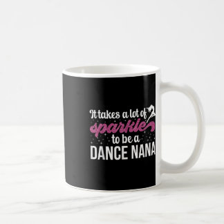 Att vara en dansare Nana Grandma Dancing Nana Kaffemugg