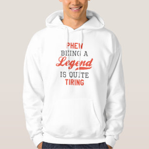 Att vara en förklaring är ganska irriterande hoodie