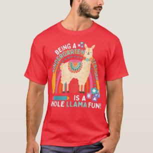 Att vara en förskolelärare är en hel roligt i Lama T Shirt