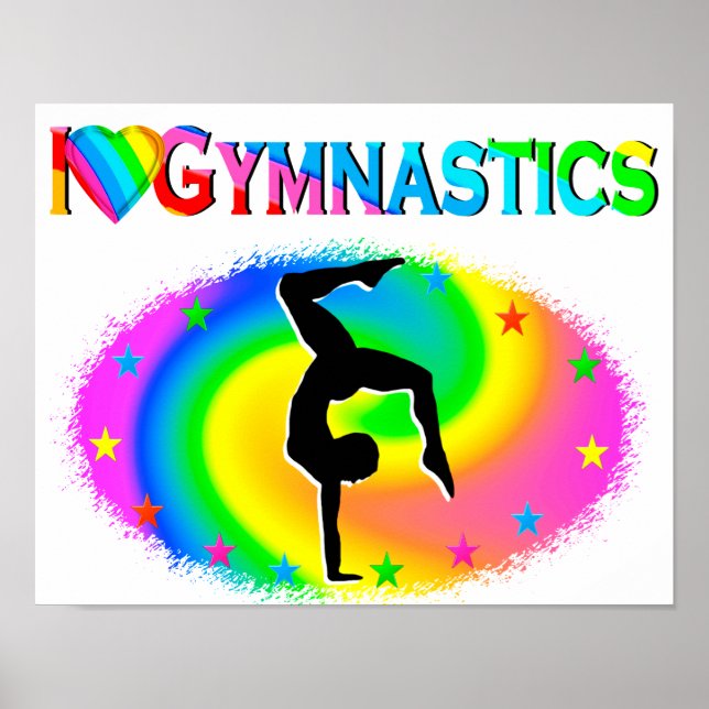 ATT VARA EN GYMNAST CHAMPION POSTER (Framsidan)