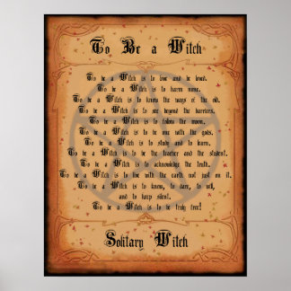 Att vara en häxa poster