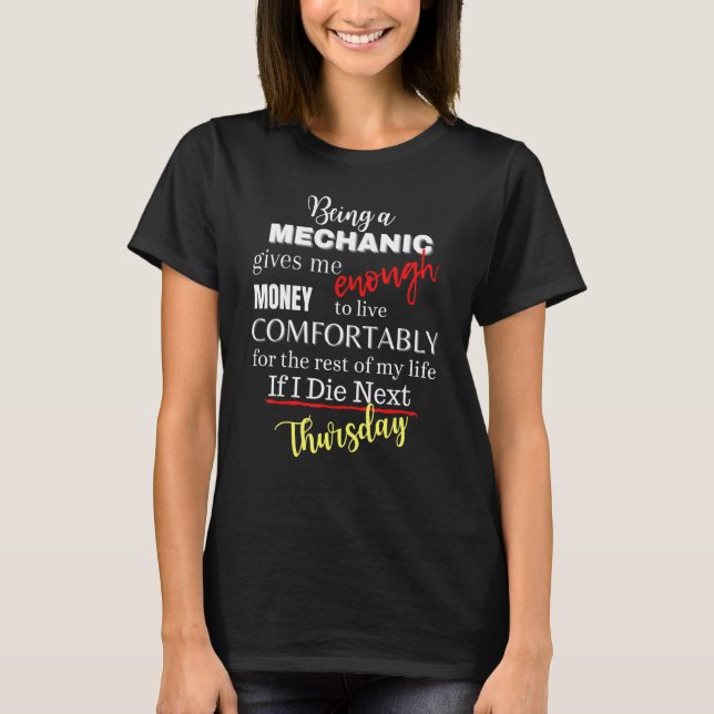 Att vara en mekanisk t shirt (Framsida)
