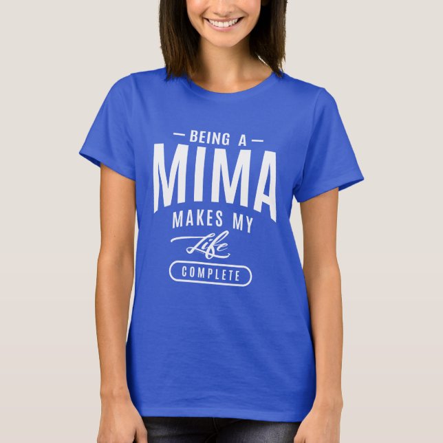 Att vara en Mima T Shirt (Framsida)