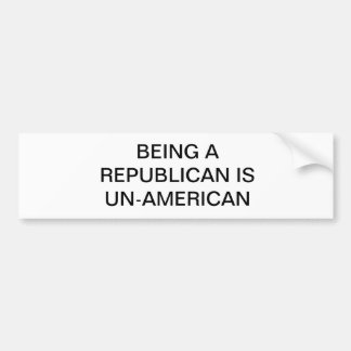 ATT VARA EN REPUBLIKAN ÄR UN-AMERIKANEN BILDEKAL