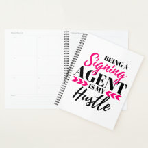 Att Vara En Signing Agent Är Min Hustle Planner