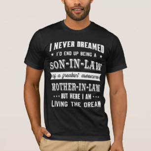 Att vara en svärson-lustig gåva t shirt