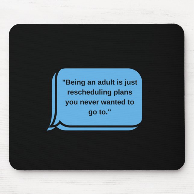 Att vara ett Vuxen-märke Musmatta (Framsidan)