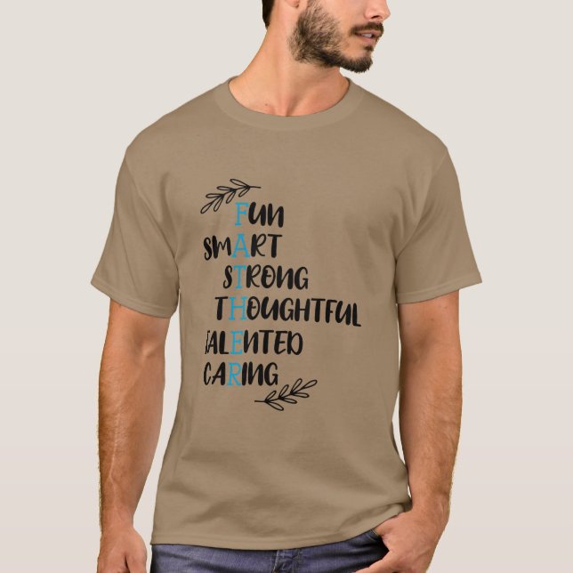 Att vara Far T Shirt (Framsida)