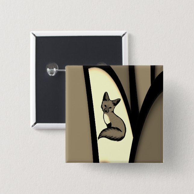 Att vara fexig knapp (Framsida & baksida)