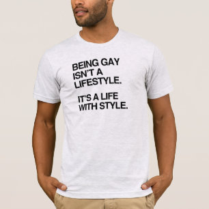 ATT VARA GAY ÄR INTE EN LIVSTYP T-Shirt