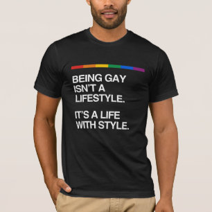 ATT VARA GLATT ÄR INTE EN LIVSSTIL T-SHIRT