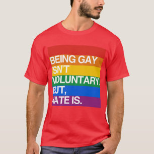 ATT VARA GLATT ÄR INTE FRIVILLIGT, MEN HAT ÄR T SHIRT
