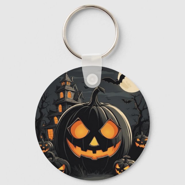 Att vara häxa är den bästa komplimangen i kväll. nyckelring (Baksida)