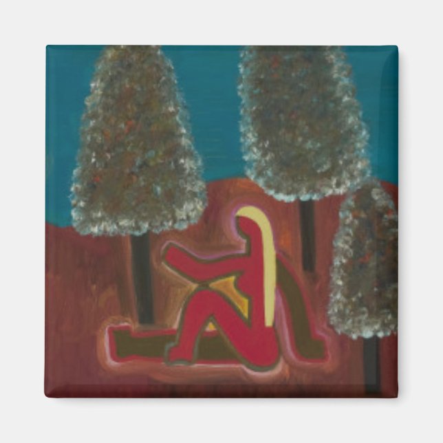Att vara i Skottland med mina tankar 2009 Magnet (Framsidan)