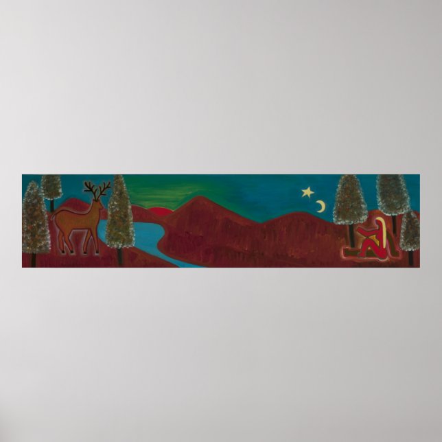 Att vara i Skottland med mina tankar 2009 Poster (Framsidan)