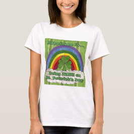 Att vara irländare på St patrick's day Tee Shirt