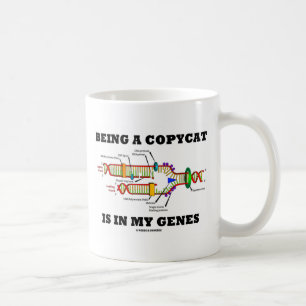 Att vara kopycat finns i mina gener (DNA-replikeri Kaffemugg
