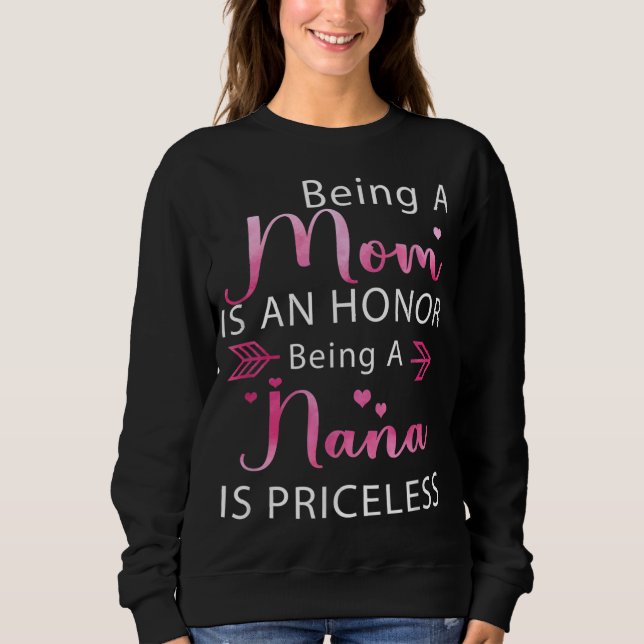 Att vara Mamma är en heder. T Shirt (Framsida)